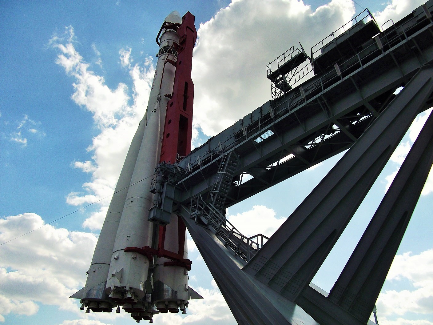 Spotted...cars in Moscow Vostok 8K72K Rocket