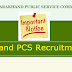 Vacancy Change in Uttarakhand PCS recruitment 2016