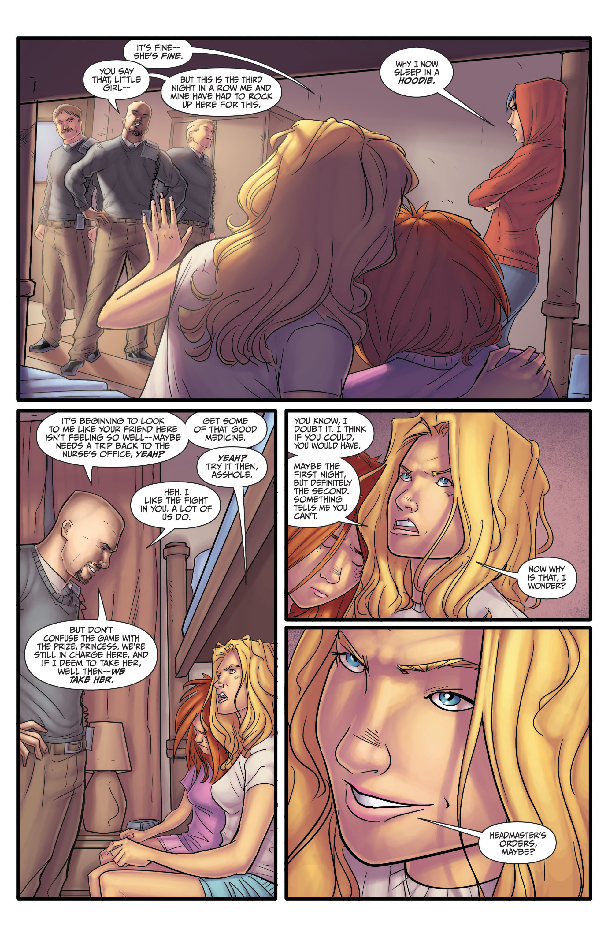 Read online Morning Glories comic -  Issue # _TPB 2 - 104