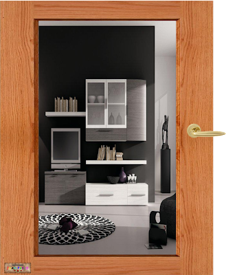 MARCOS PHOTOSCAPE: MARCOS PhotoScape PUERTA MADERA 1