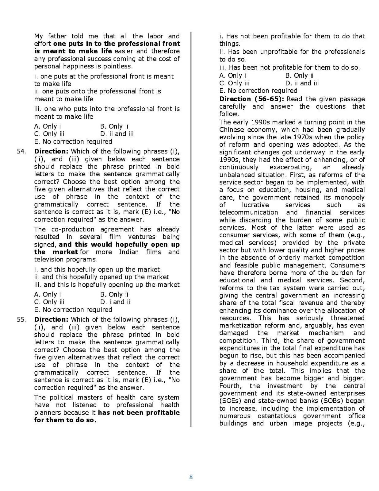 IBPS PO Prelims Question Paper 2017 Download PDF IBPS PO Prelims Question Paper 2017 Download PDF