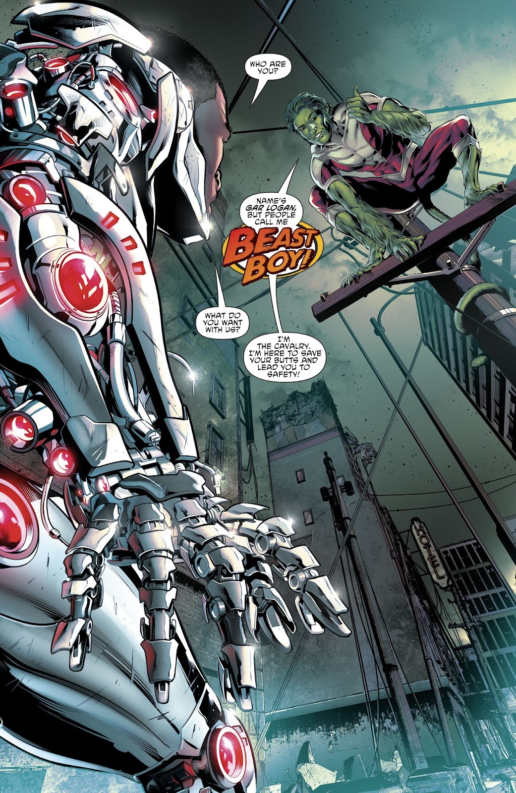 Read online Cyborg (2016) comic - Issue #14 - 15