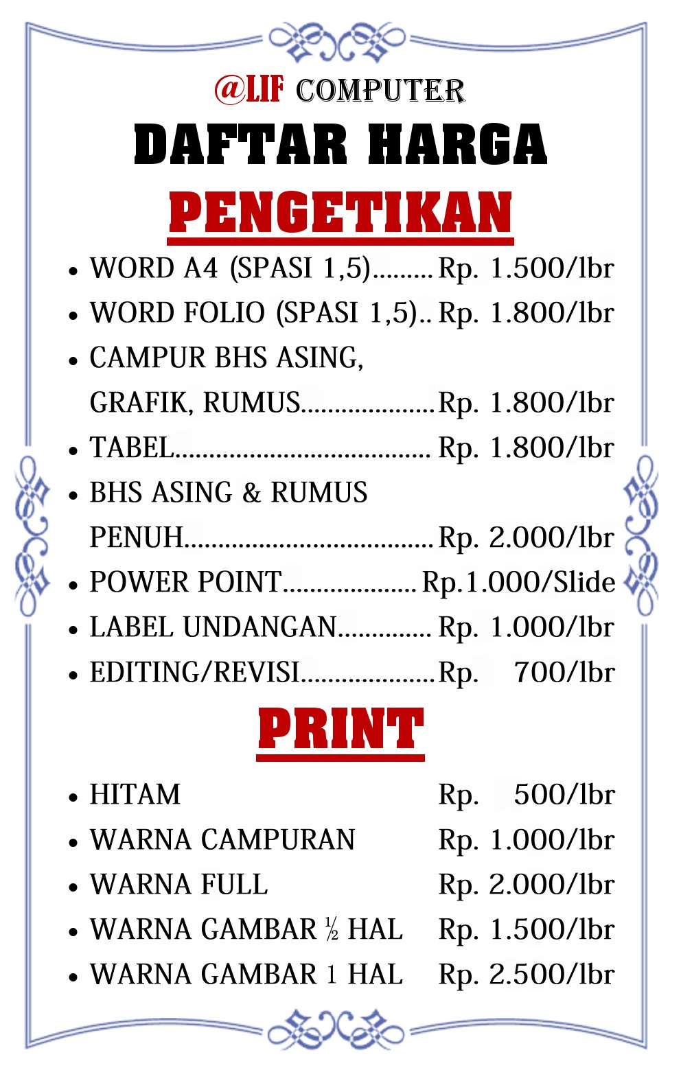 Pengetikan Jember Siap Antar Jemput Naskah