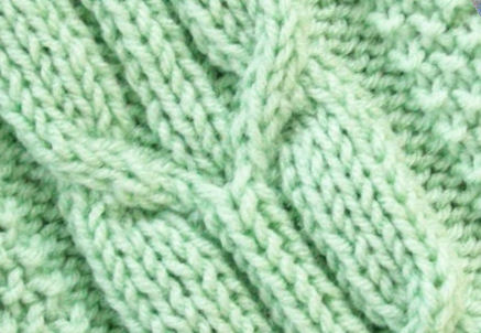 Knitting Patterns for the beginner or the advanced knitter: Crossed ...