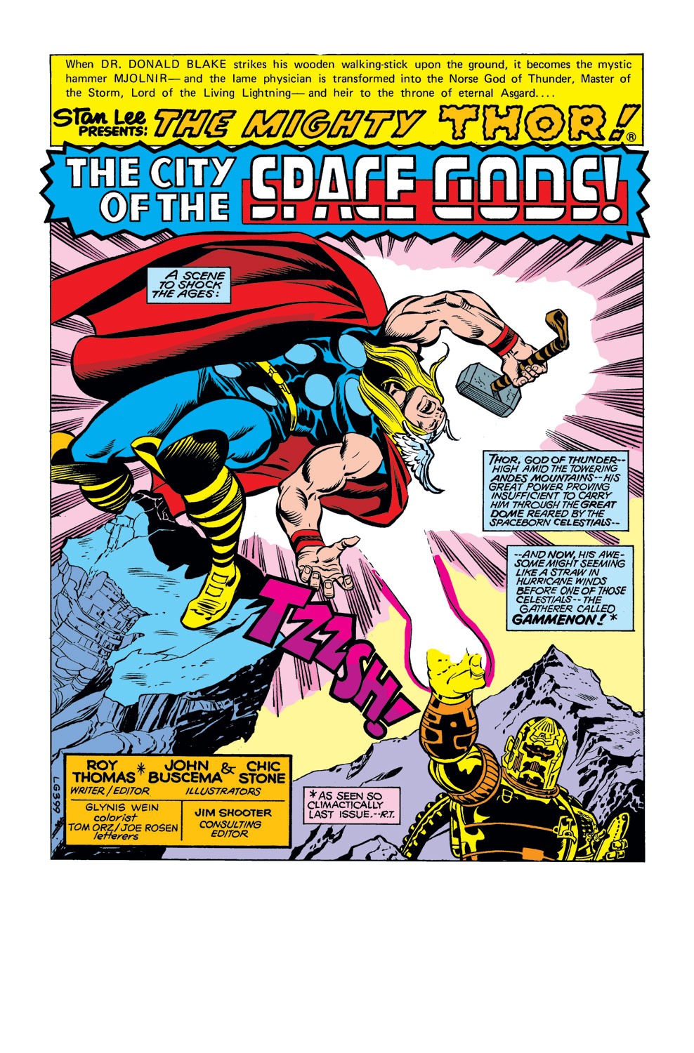 Read online Thor (1966) comic -  Issue #284 - 2