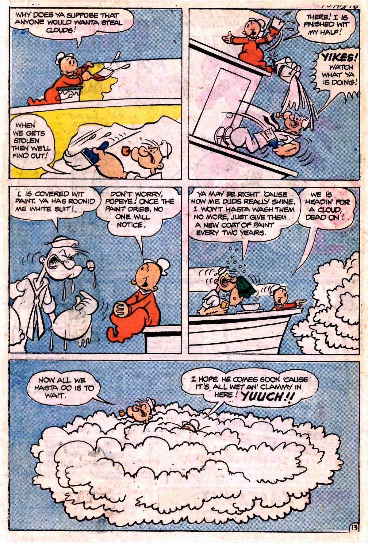 Read online Popeye (1948) comic -  Issue #134 - 14