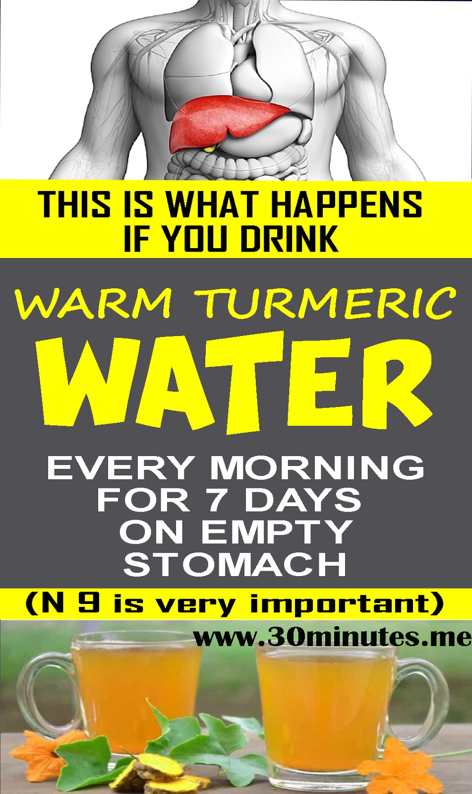 What Happens If You Drink Warm Turmeric Water Every Morning For 7 Days
