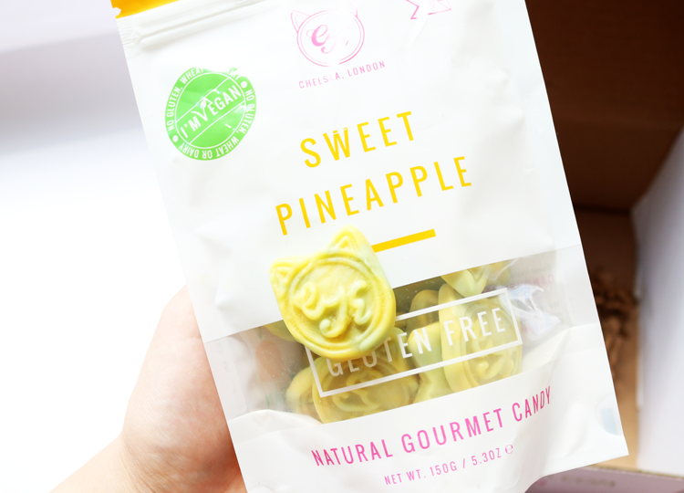 Candy Kittens Natural Gourmet Candy in Sweet Pineapple