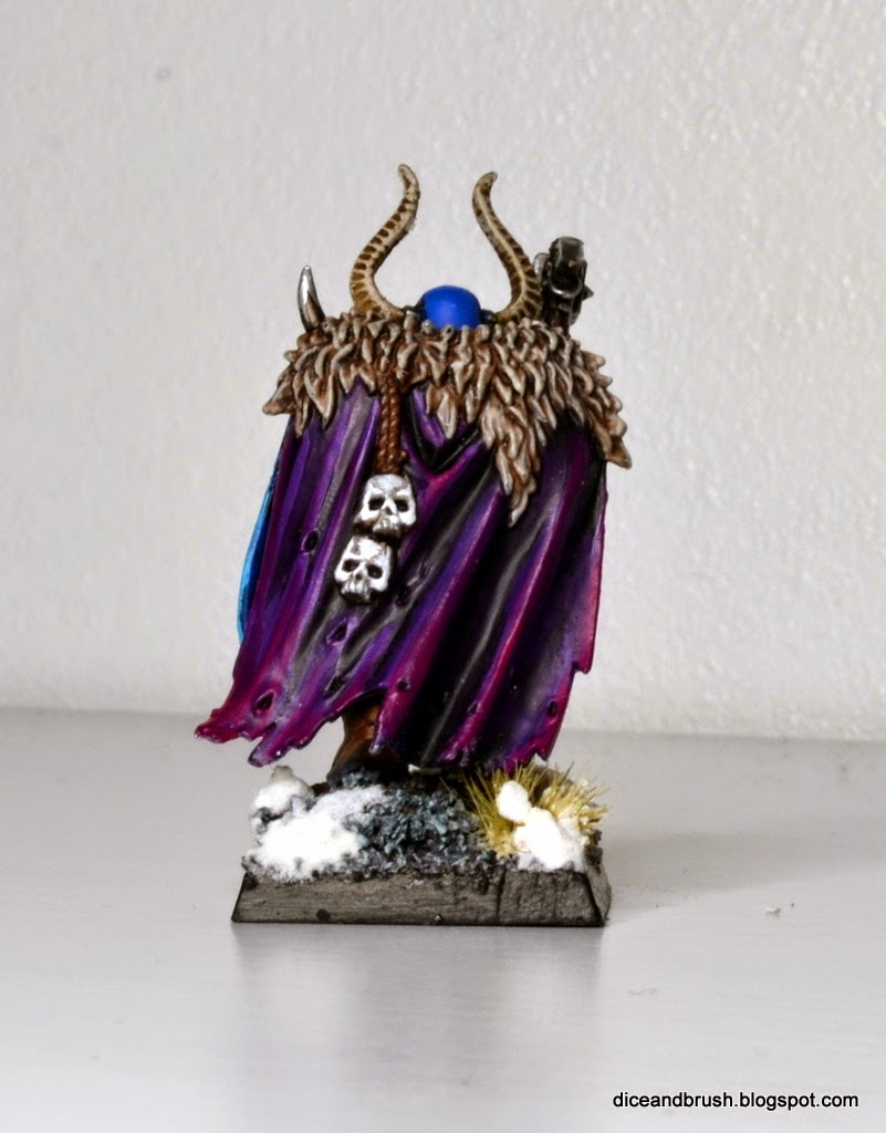 Dice and Brush Tutorial How to paint a Tzeentch Chaos Warrior