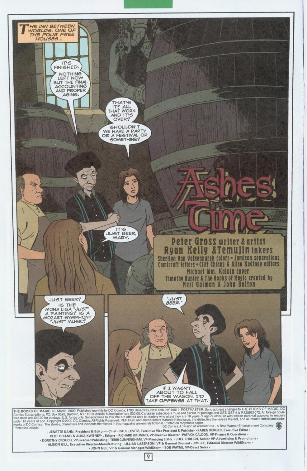 Read online The Books of Magic comic -  Issue #70 - 3