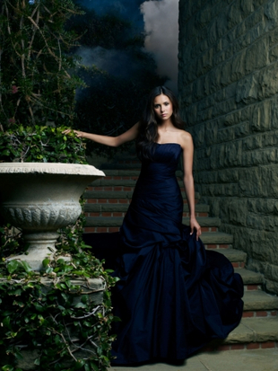 Nina Dobrev in Beautiful Gown - The Vampire Diaries