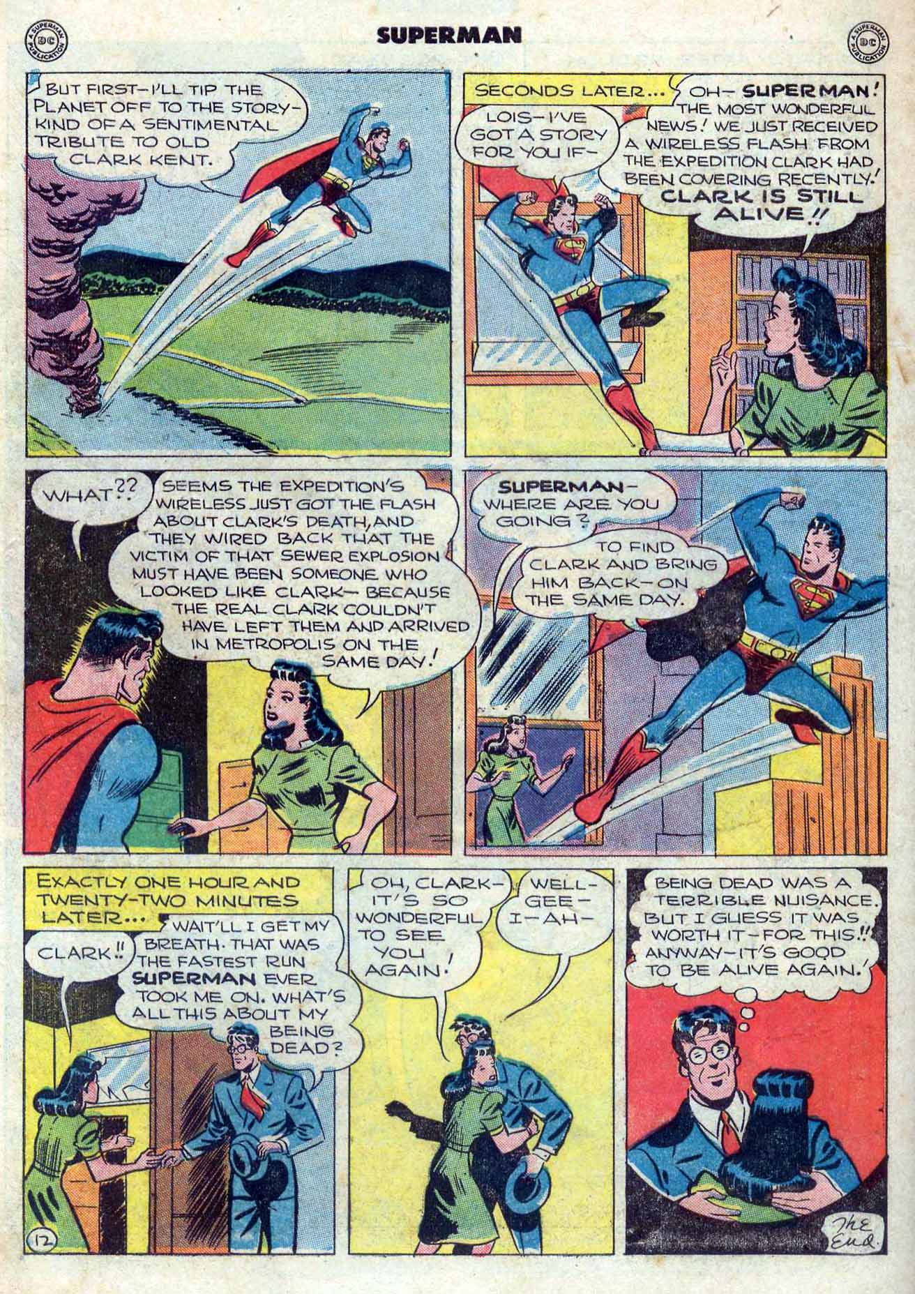 Read online Superman (1939) comic -  Issue #42 - 50
