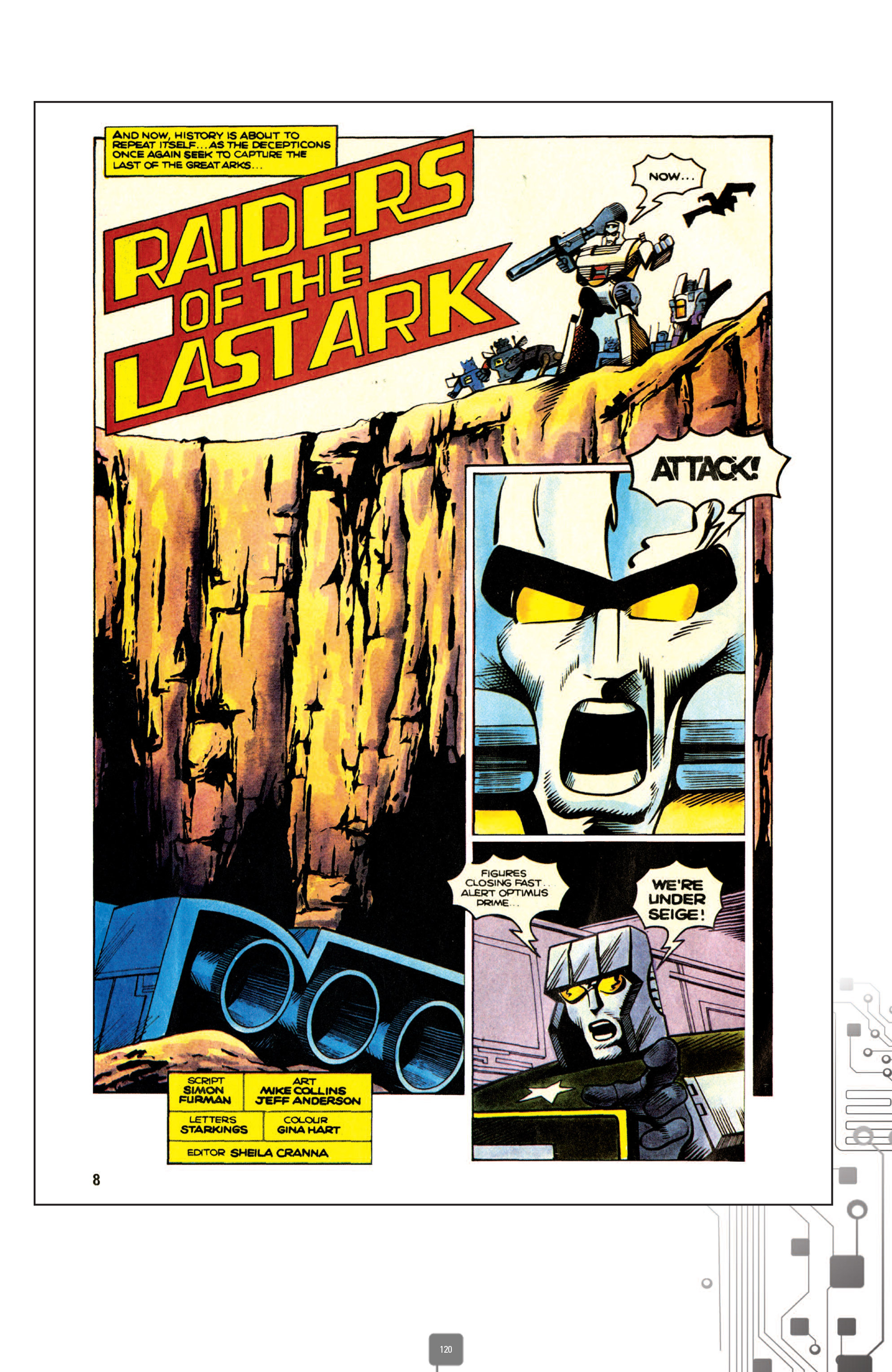 Read online The Transformers Classics UK comic -  Issue # TPB 1 - 121