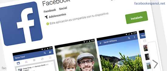 facebook para Android