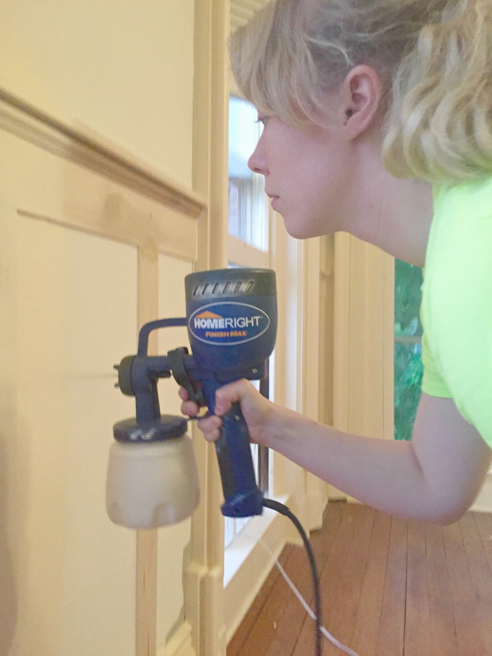 DIY Board and Batten with Hot Glue