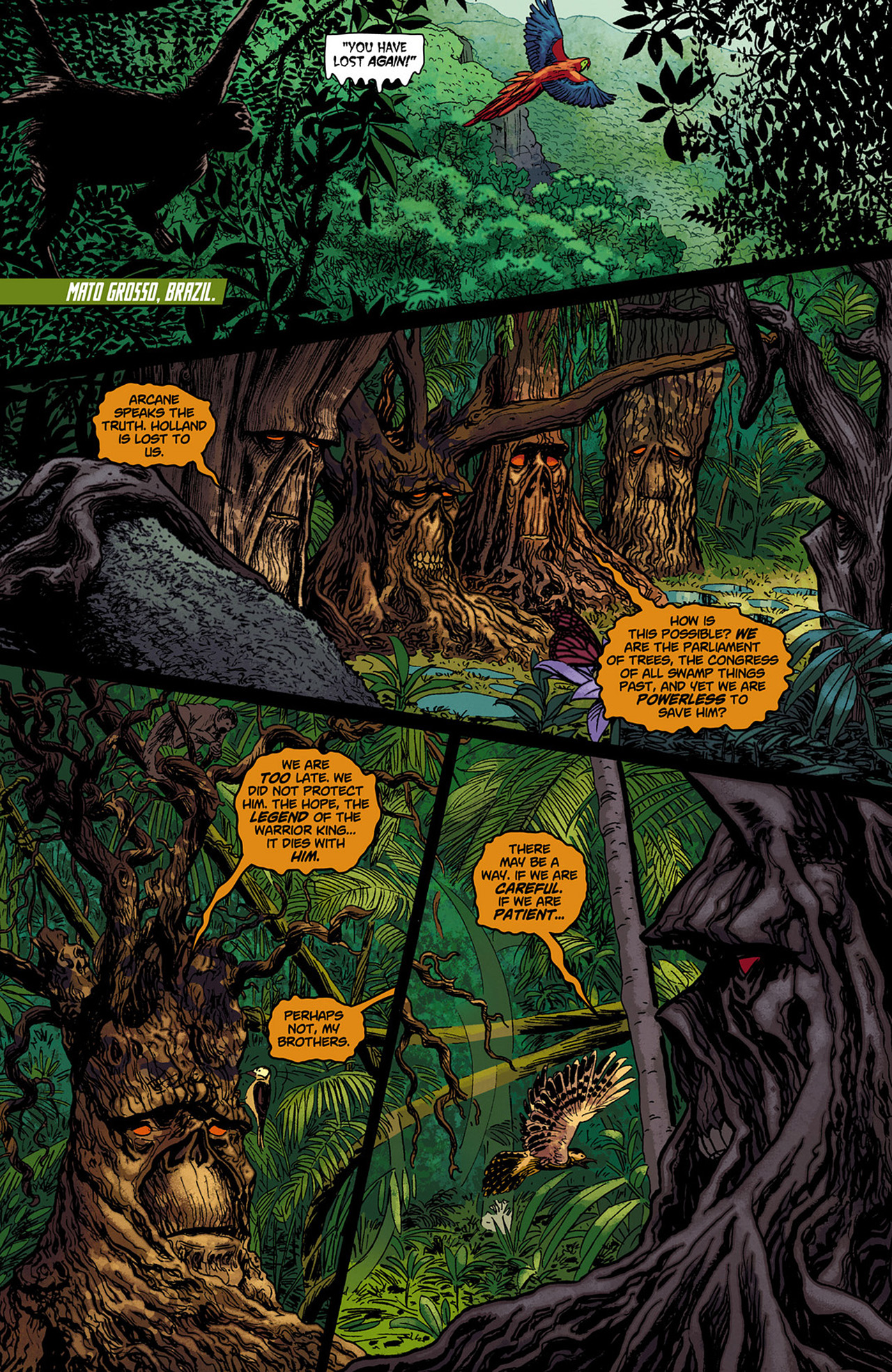 Read online Swamp Thing (2011) comic -  Issue #0 - 20