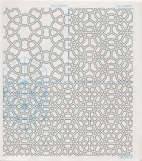 pola geometri dan tepi krawangan islami/Islamic decorative screen