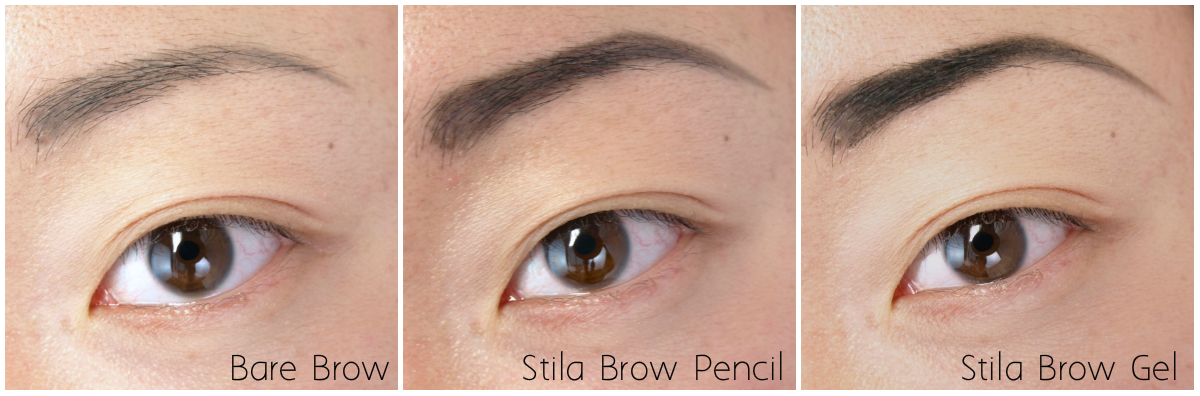 sandhed dominere tvetydig Stila Stay All Day Precision Glide Brow Pencil and Brow Gel in "Black":  Review and Swatches | The Happy Sloths: Beauty, Makeup, and Skincare Blog  with Reviews and Swatches