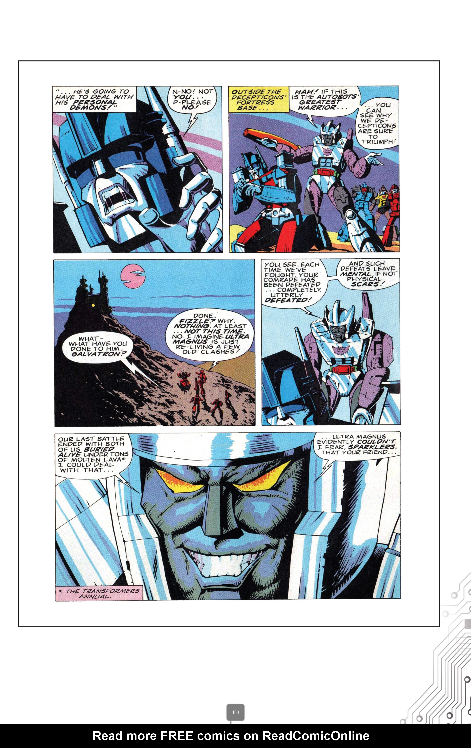 Read online The Transformers Classics UK comic -  Issue # TPB 5 - 160