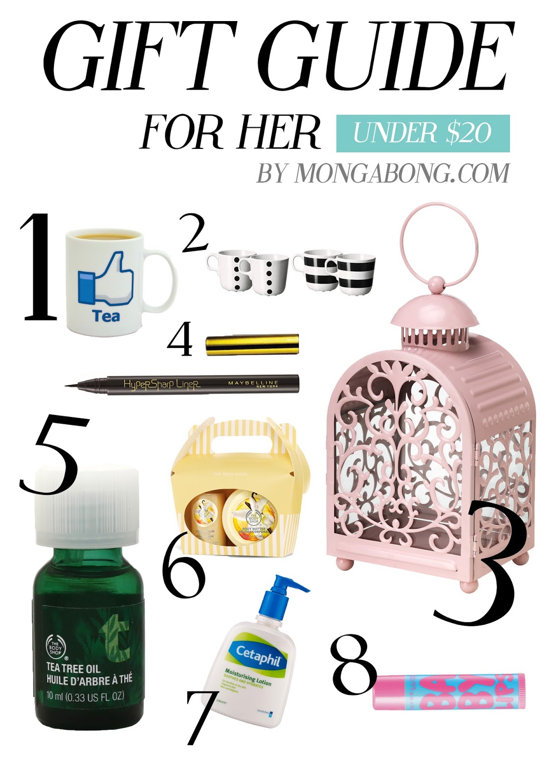 $20 christmas gifts for her