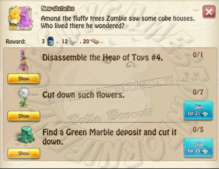 Fans di CityGames Blog Zombie CastawaysToy Island Quest