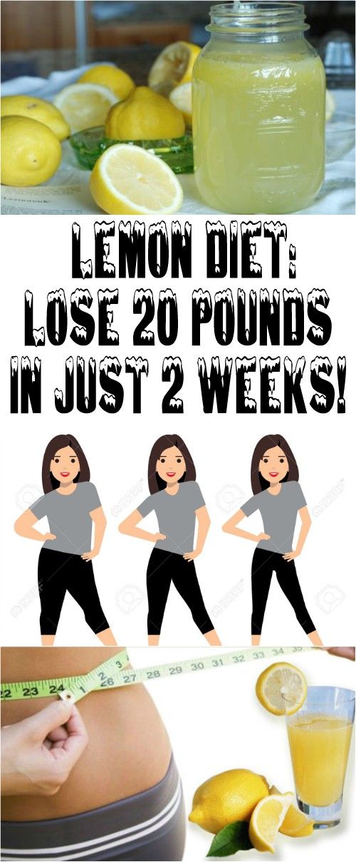 LEMON DIET LOSE 20 POUNDS IN JUST 2 WEEKS! healthymasters