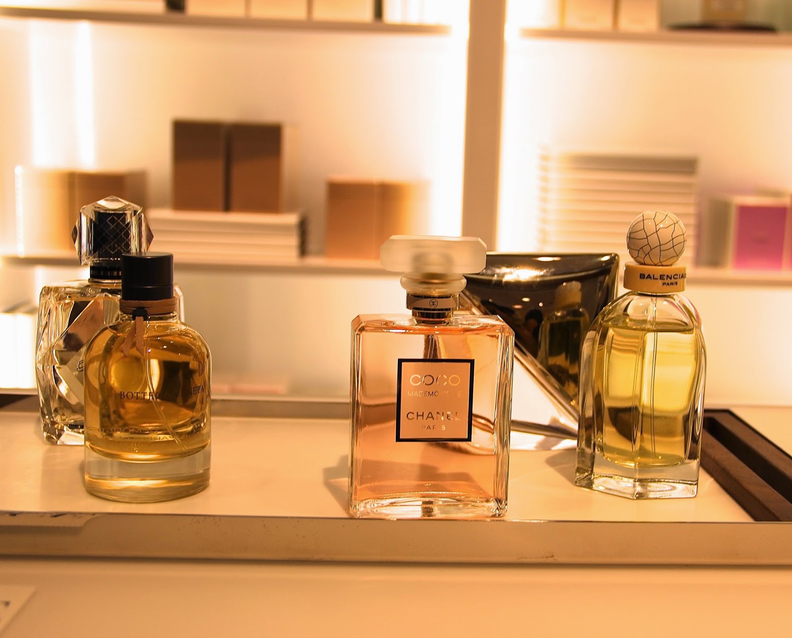 fashionably petite Saks Fifth Avenue Fragrance Library Launch