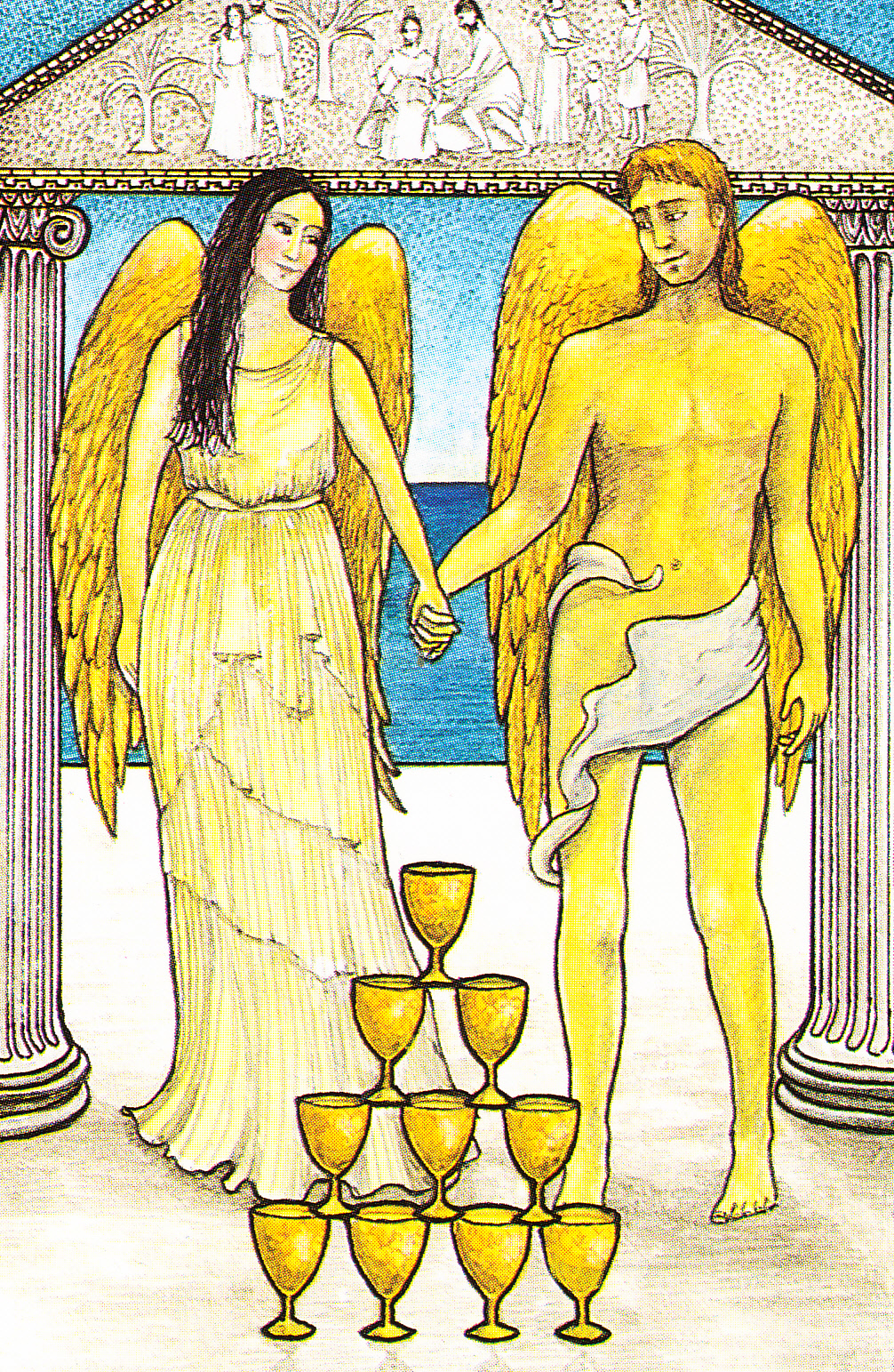 Десятка кубков таро значение карта дня