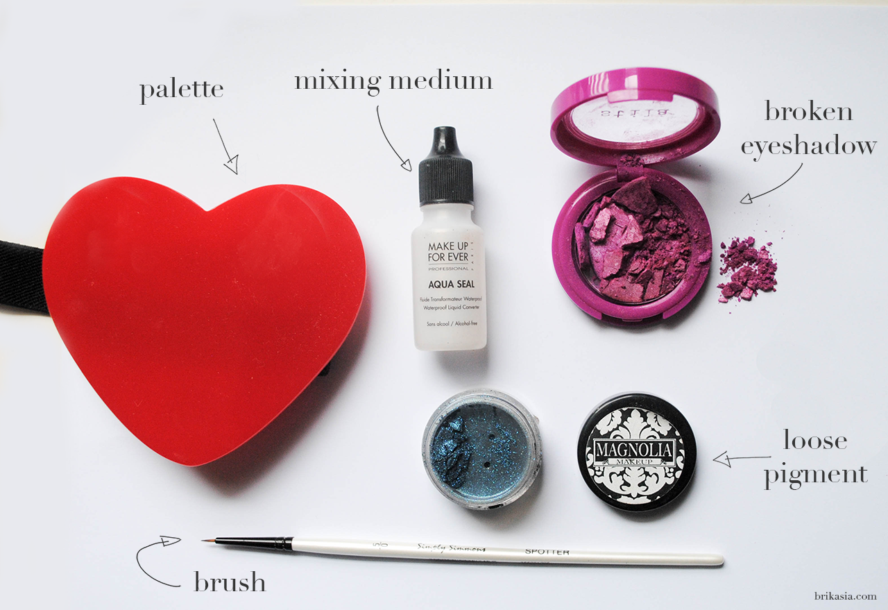 diy liquid eyeshadow