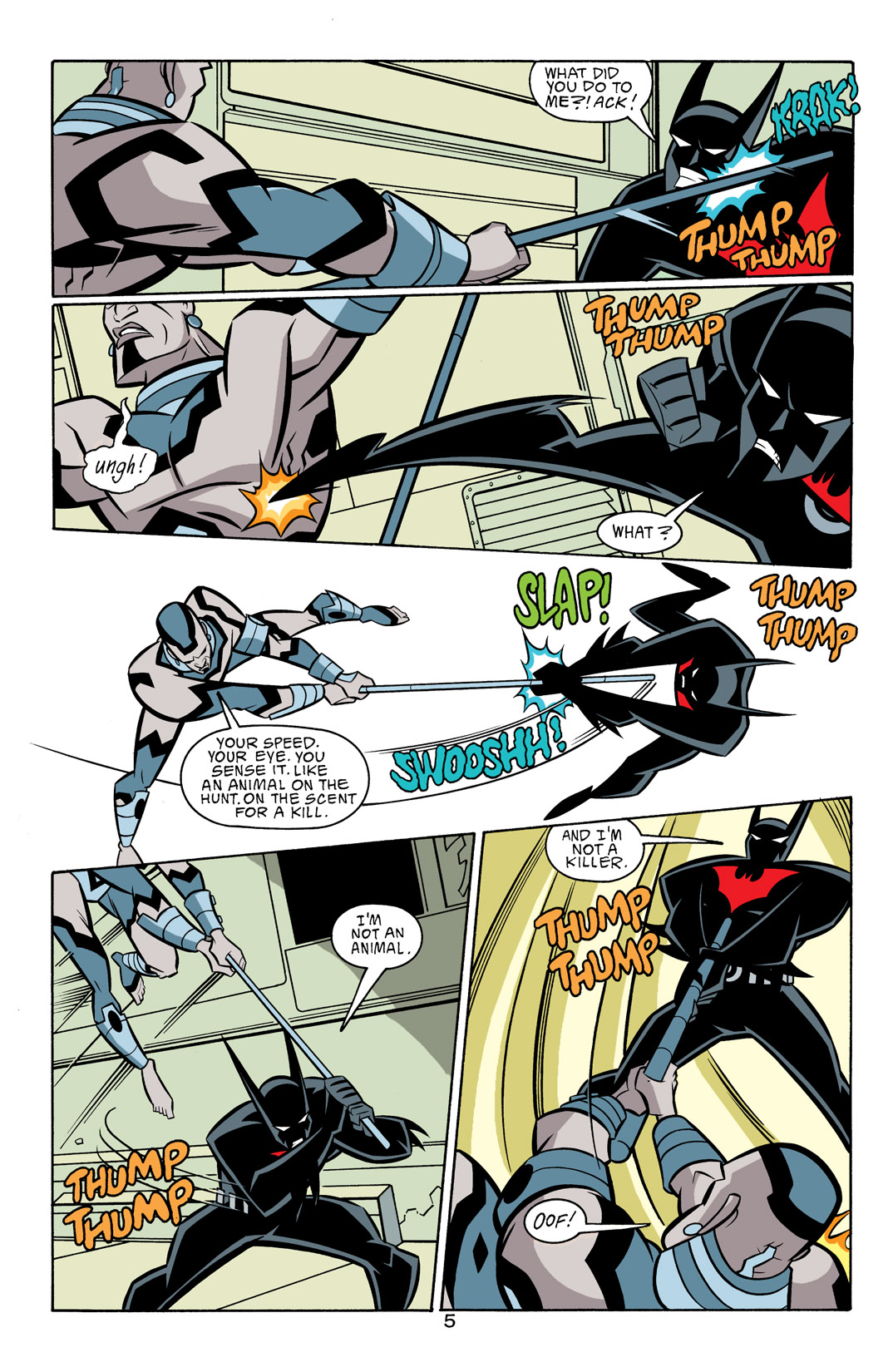 Read online Batman Beyond [II] comic -  Issue #18 - 6