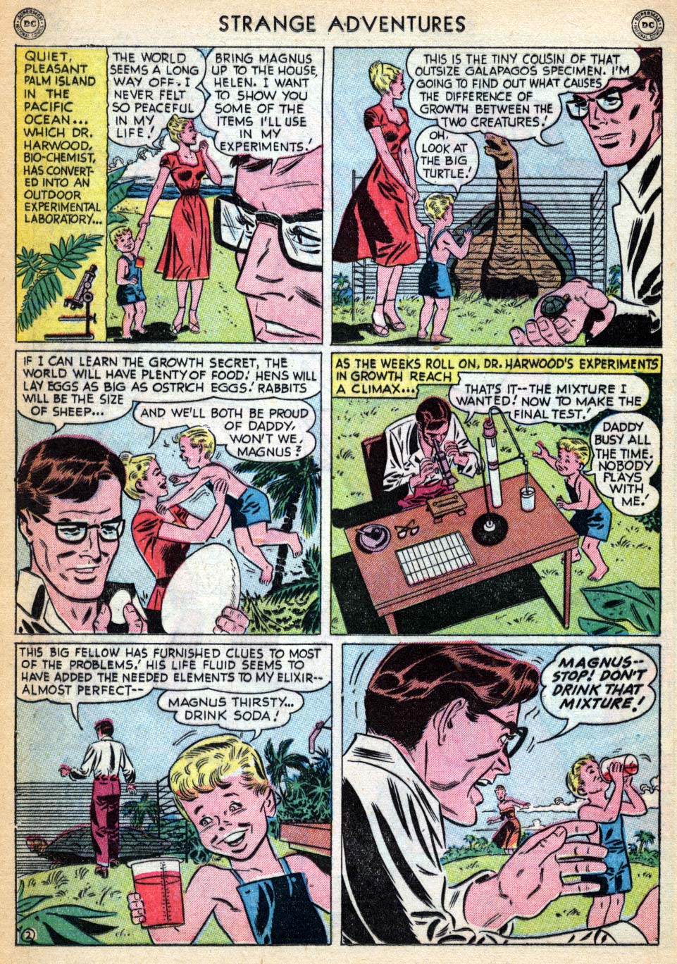 Read online Strange Adventures (1950) comic -  Issue #6 - 16