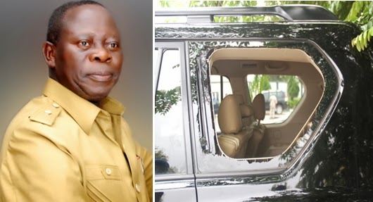 governor adams oshiomhole attacked thugs