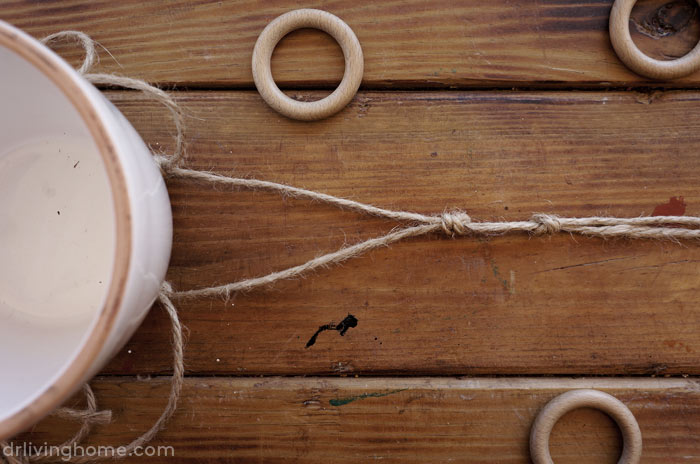 Diy maceta colgante