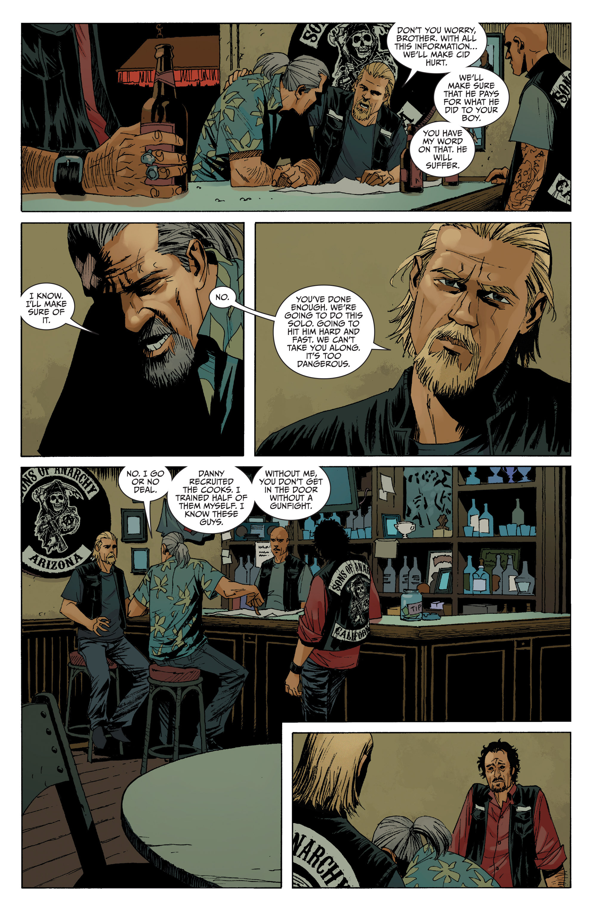 Read online Sons of Anarchy comic -  Issue #13 - 17