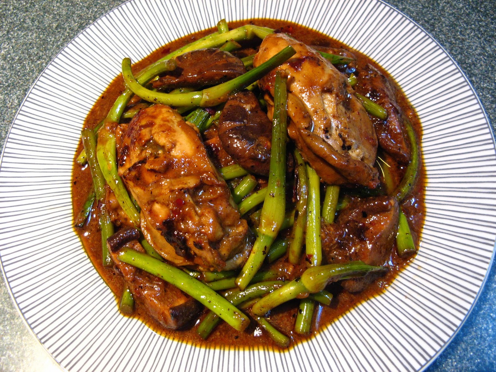 Duck Soup Easy Lemon Black Bean Chili Sauce Oysters with Garlic Stems