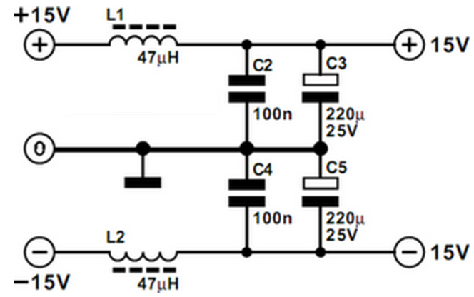 Balanced Microphone Amplifier Circuit