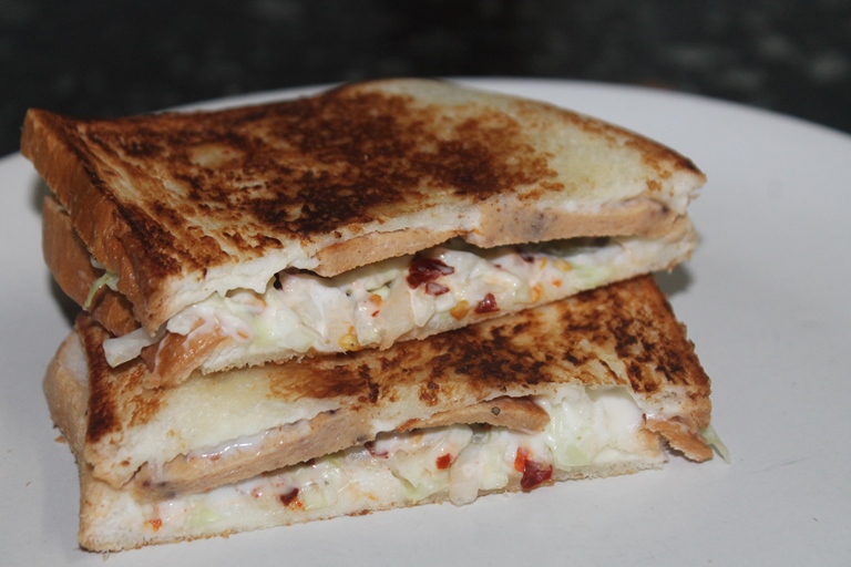 Chicken Salami Sandwich Recipe Yummy Tummy