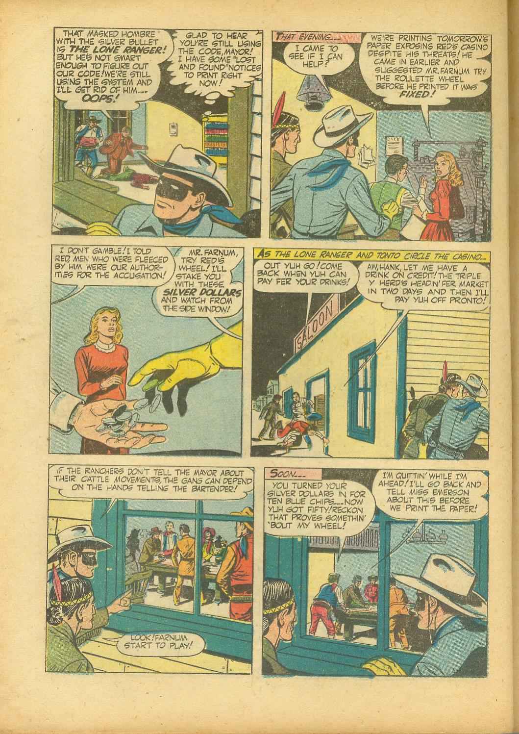 Read online The Lone Ranger (1948) comic -  Issue #38 - 34