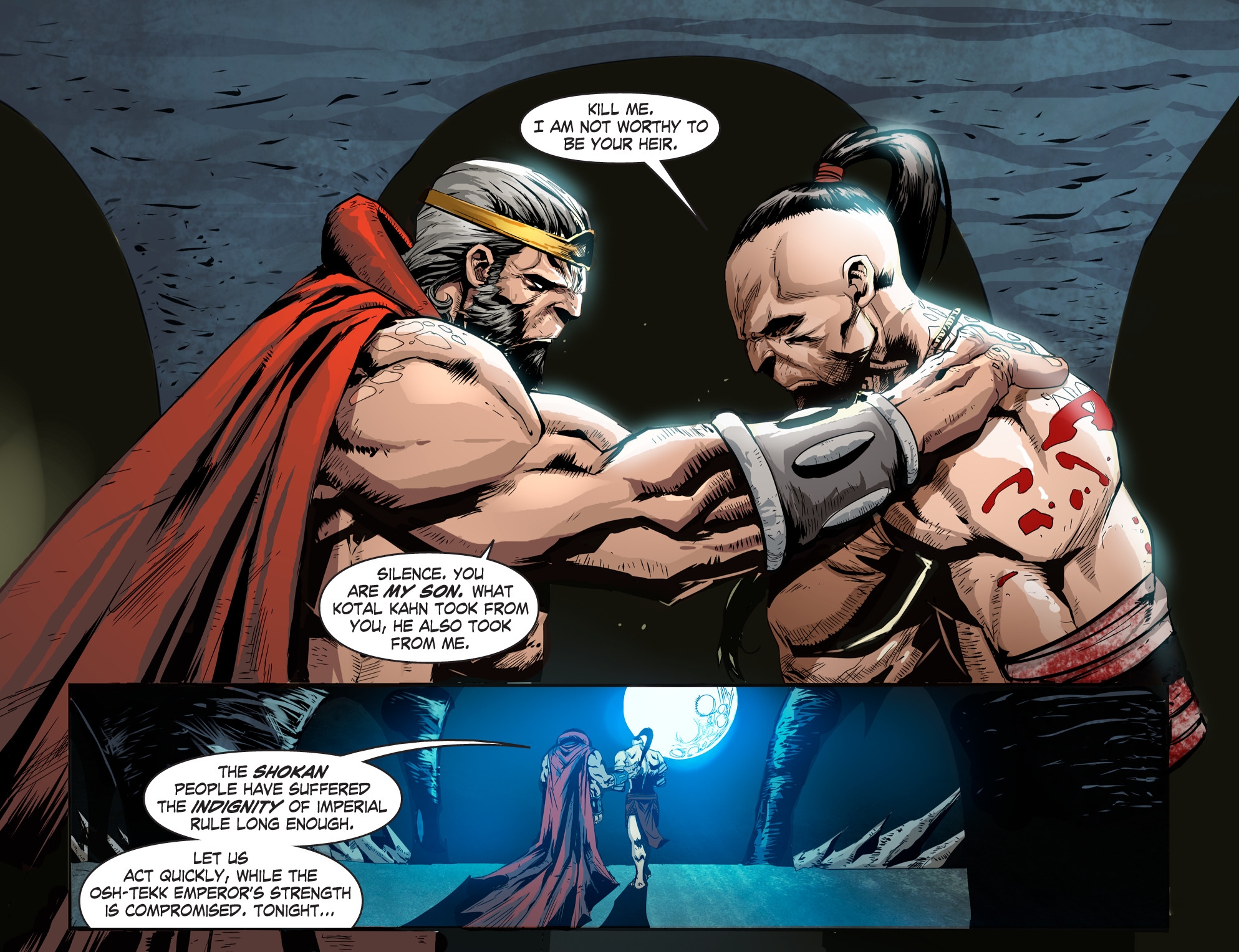Read online Mortal Kombat X [I] comic -  Issue #13 - 12