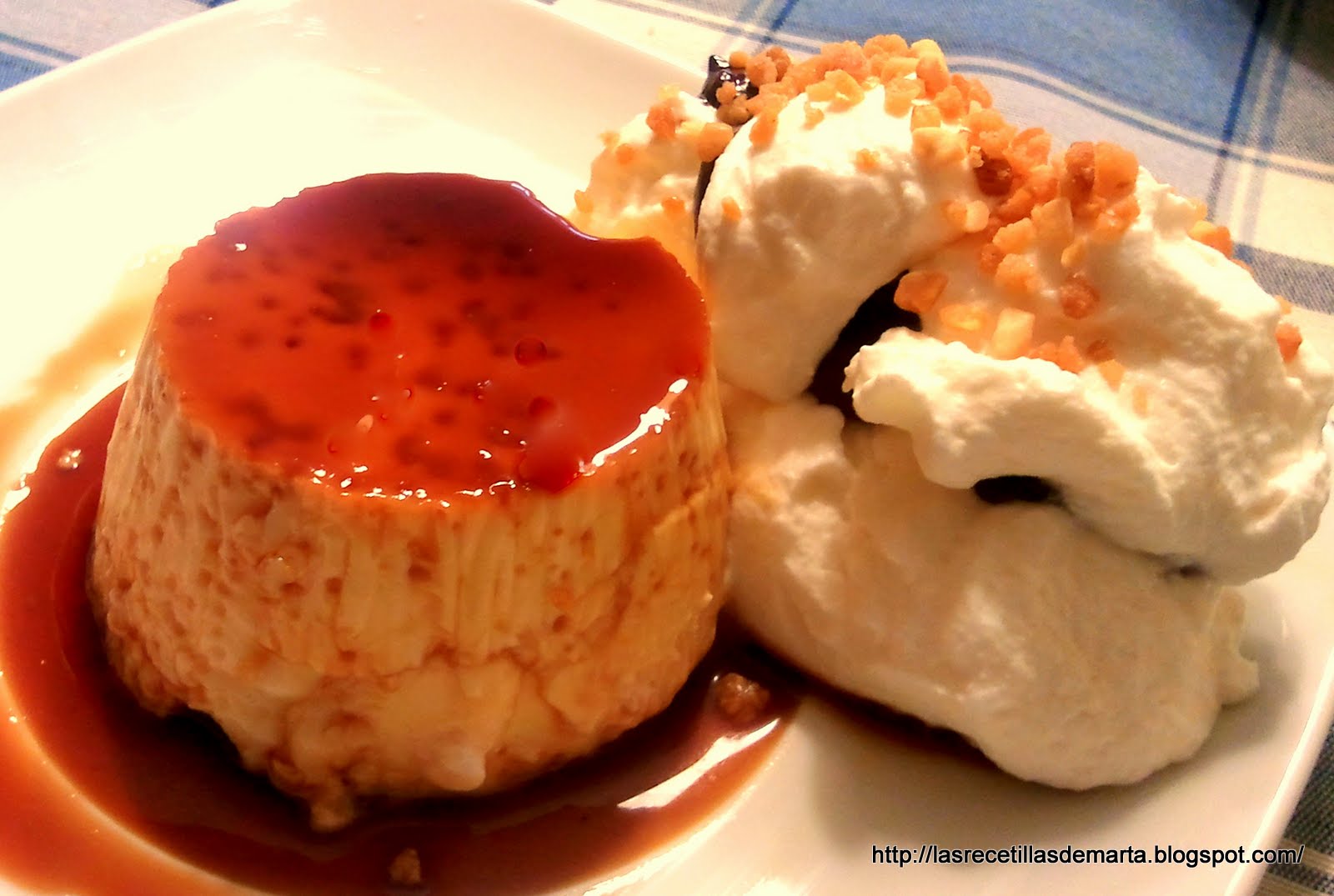 Flan de huevo Flan de huevo
