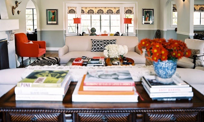 decoración con naranja