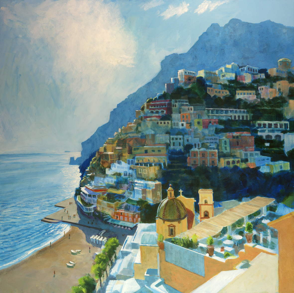 Picture Imperfect: Positano Painting Commission
