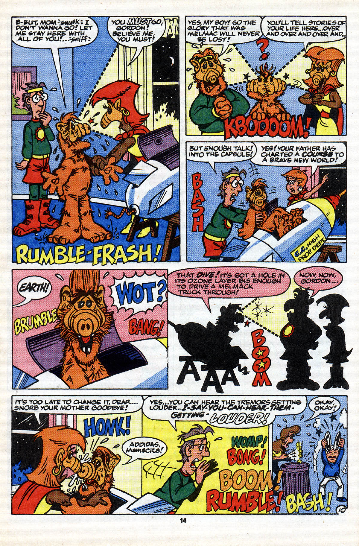 Read online ALF comic -  Issue #28 - 16