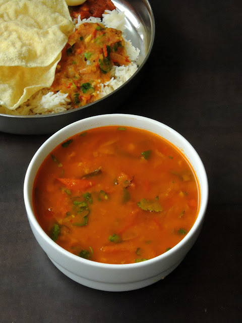 Tomato moongdal, Tomato pesarapappu