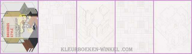 kleurboek PK 13 bauhaus style kleurboek PK 13 bauhaus style