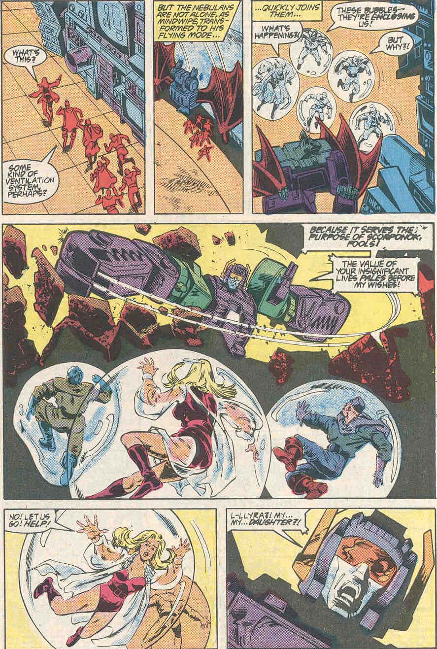 Read online The Transformers: Headmasters comic -  Issue #3 - 20