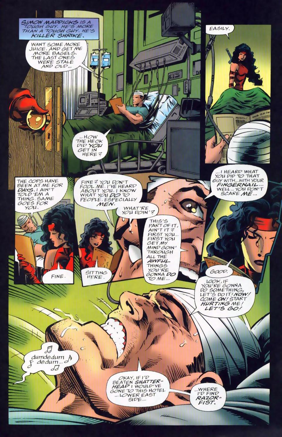 Elektra (1996) Issue #6 - Fury #7 - English 7
