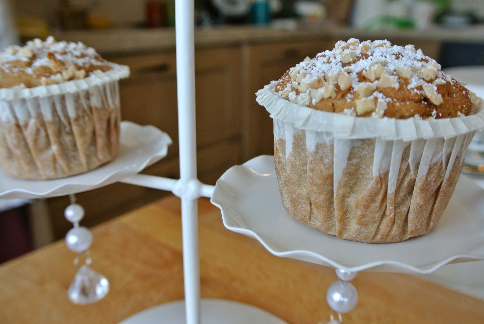 muffin al tè verde