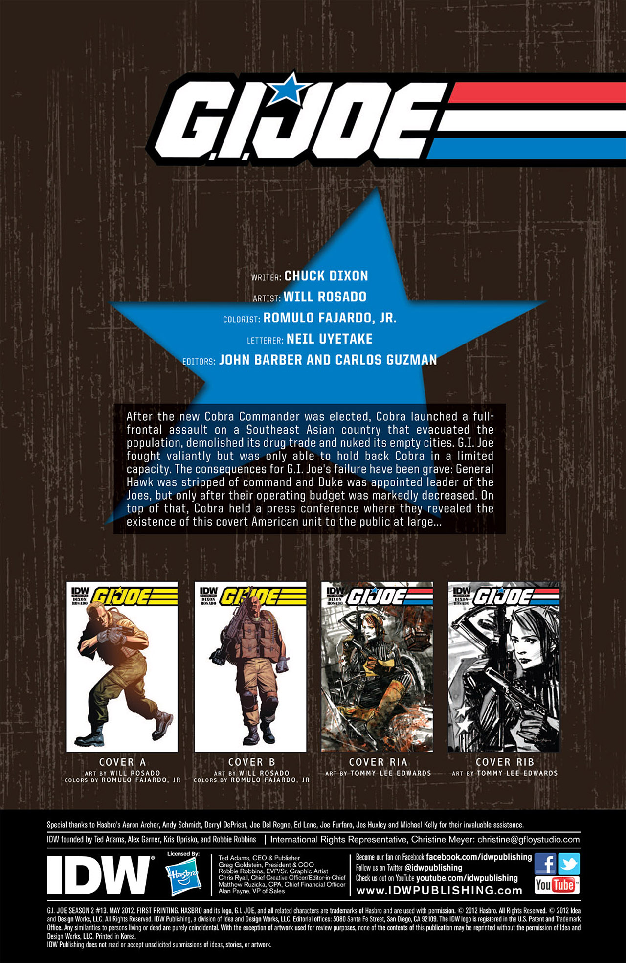 Read online G.I. Joe (2011) comic -  Issue #13 - 3