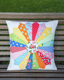 Windham Fabrics First Blush Dresden Pillow by Heidi Staples of Fabric Mutt